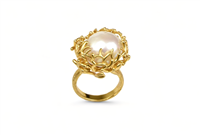 Ring Misis Woman MAUI in Silver Perla AN03634-14 MISIS